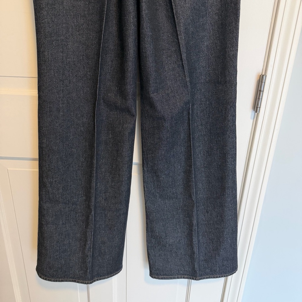 J.Crew Sailor Denim Trousers in Rinse Wash sz 27 - Picture 8 of 10